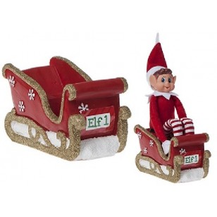 Elf Behaving Badly Christmas Sleigh